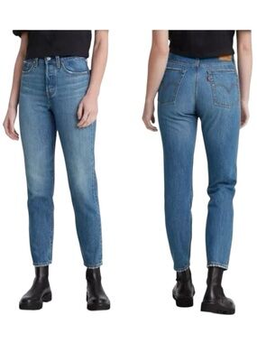 Levi’s Wedgie Fit Ankle Jeans Size 27 Colour Athens Shut It
